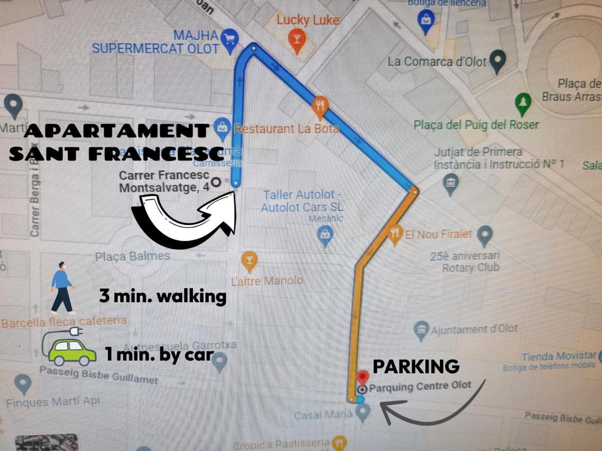 Apartment Sant Francesc Olot Ngoại thất bức ảnh